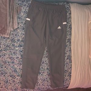 adidas grey joggers Climalite